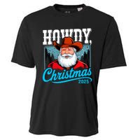 Cowboy Santa Howdy Christmas 2025 Cooling Performance Crew T-Shirt