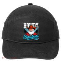 Cowboy Santa Howdy Christmas 2025 7-Panel Snapback Hat