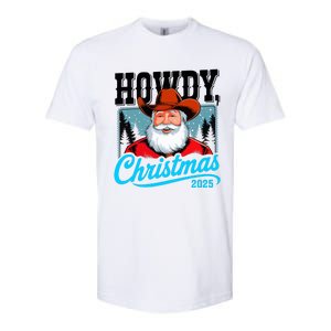 Cowboy Santa Howdy Christmas 2025 Softstyle CVC T-Shirt