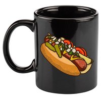 Chicago Style Hot Dog Lover 11oz C Handle Ceramic Mug