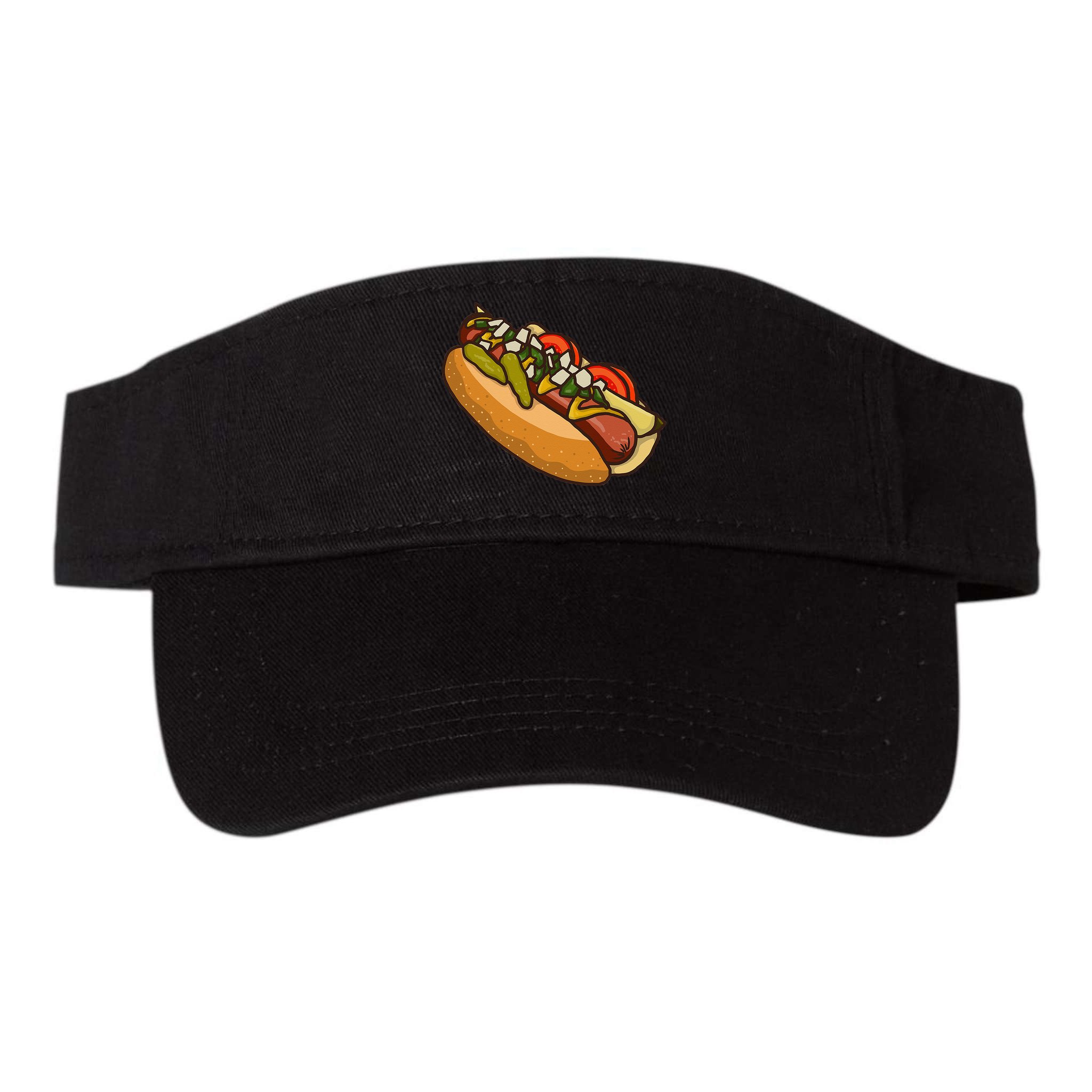 Chicago Style Hot Dog Lover Visor