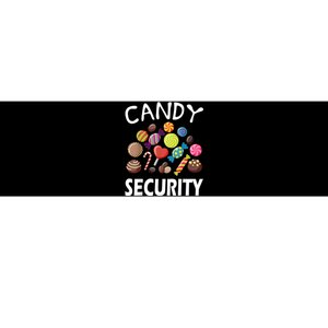 Candy Security Halloween Costume Party Bumper Sticker