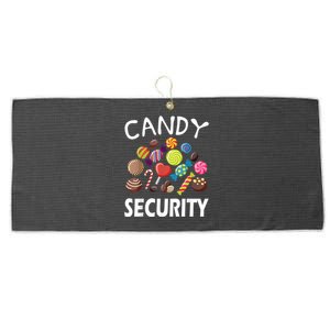 Candy Security Halloween Costume Party Large Microfiber Waffle Golf Towel