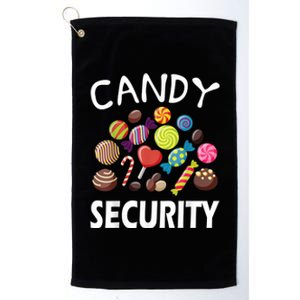 Candy Security Halloween Costume Party Platinum Collection Golf Towel