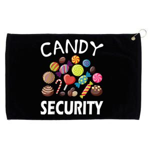 Candy Security Halloween Costume Party Grommeted Golf Towel