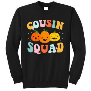 Cousin Squad Halloween Cousin Crew Funny Halloween Pumpkins Sweatshirt