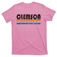 Clemson Sc Hometown Pride Retro 70s 80s Style T-Shirt