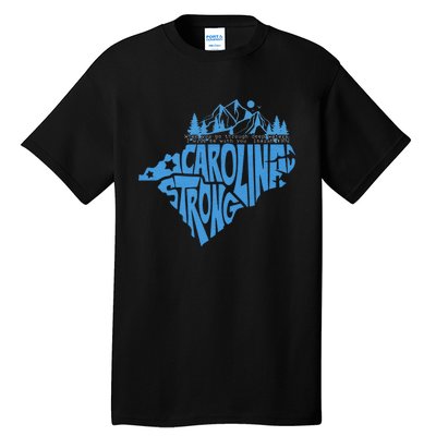 Carolina Strong Hurricane Relief Western Nc Tall T-Shirt