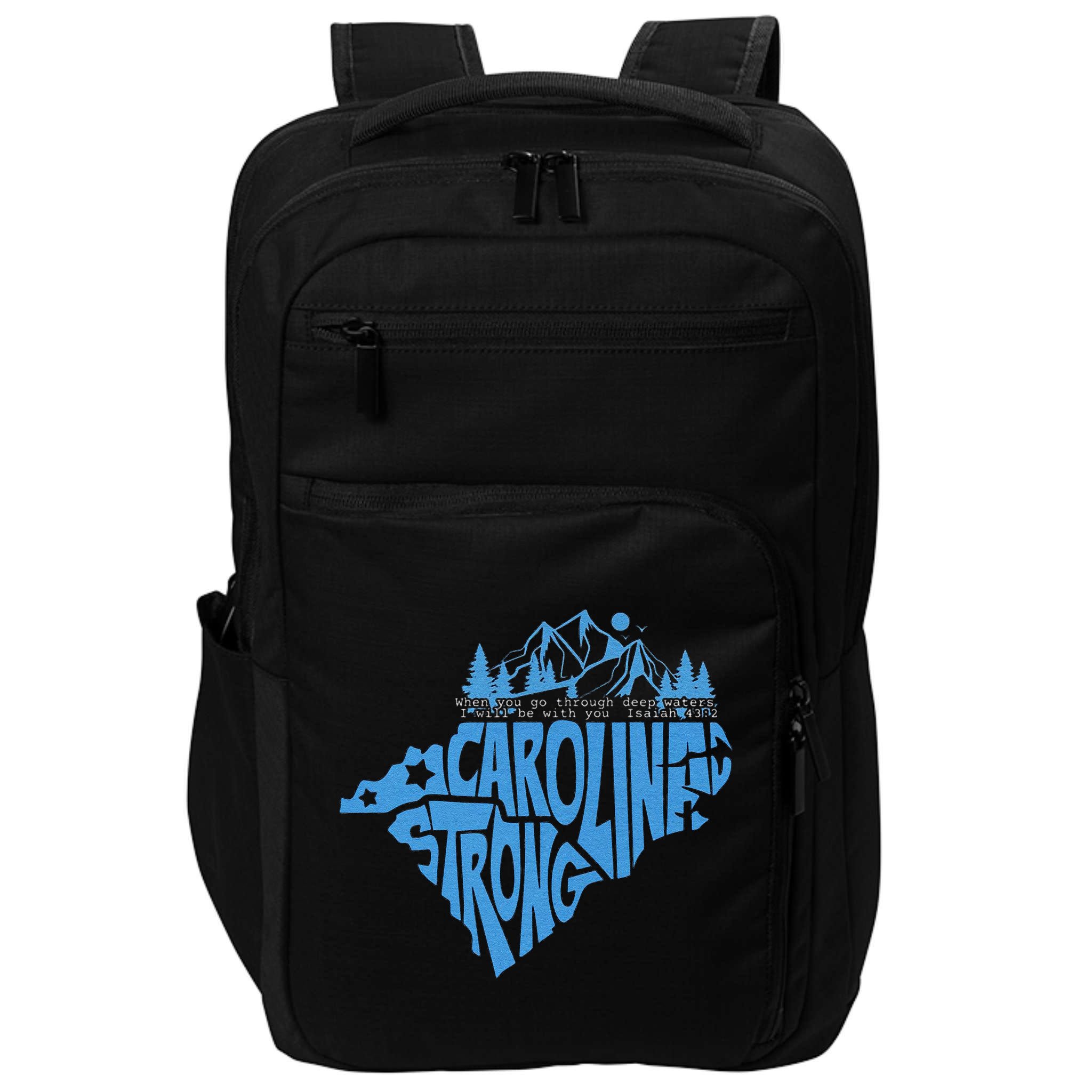 Carolina Strong Hurricane Relief Western Nc Impact Tech Backpack