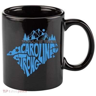 Carolina Strong Hurricane Relief Western Nc 11oz C Handle Ceramic Mug