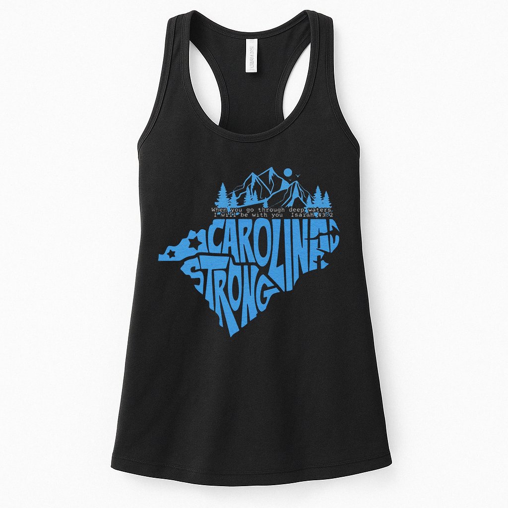 Carolina Strong Hurricane Relief Western Nc Womens Tank Top