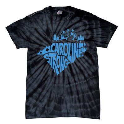 Carolina Strong Hurricane Relief Western Nc Tie-Dye T-Shirt