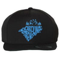 Carolina Strong Hurricane Relief Western Nc Wool Snapback Cap