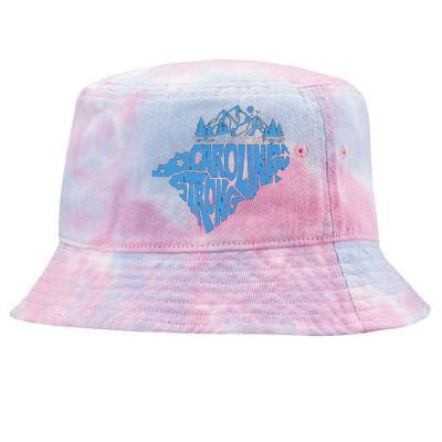 Carolina Strong Hurricane Relief Western Nc Tie-Dyed Bucket Hat