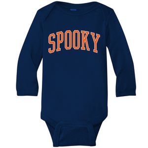 Classic Spooky Halloween Season Cute Gift Baby Long Sleeve Bodysuit