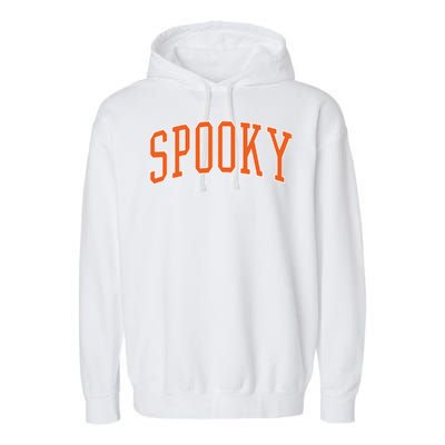 Classic Spooky Halloween Season Cute Gift Garment-Dyed Fleece Hoodie