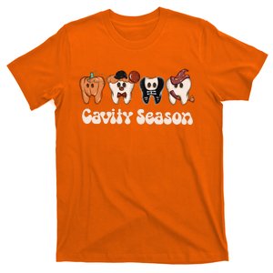 Cavity Season Halloween Funny Dental Squad T-Shirt