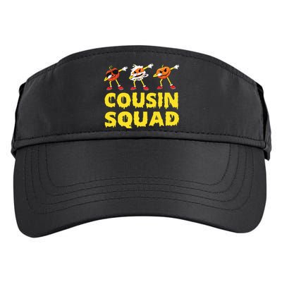 Cousin Squad Halloween Cousin Crew Funny Halloween Pumpkins Adult Drive Performance Visor