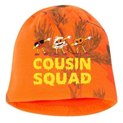 Cousin Squad Halloween Cousin Crew Funny Halloween Pumpkins Kati - Camo Knit Beanie