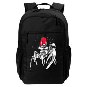 Crab Santa Hat Christmas Pajama XMas Holiday Animal Daily Commute Backpack