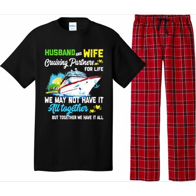 Cruise Ship Husband And Wife Cruising Partners For Life Gift Pajama Set