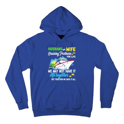 Cruise Ship Husband And Wife Cruising Partners For Life Gift Hoodie