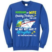 Cruise Ship Husband And Wife Cruising Partners For Life Gift Sweatshirt