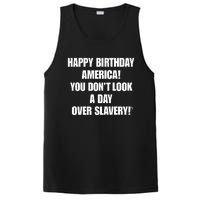 Cree Summer Happy Birthday America You Dont Look A Day Over Slavery PosiCharge Competitor Tank