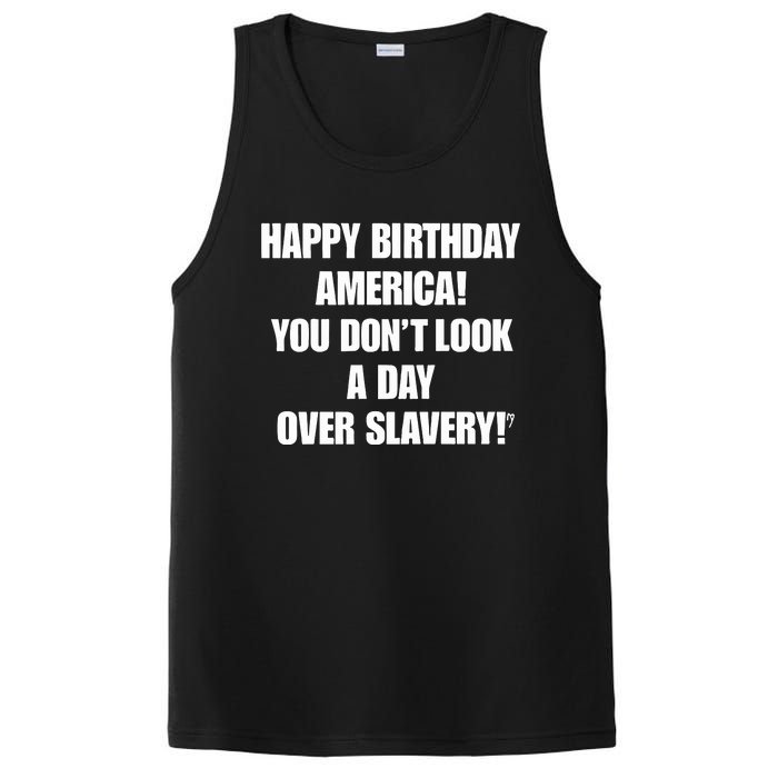 Cree Summer Happy Birthday America You Dont Look A Day Over Slavery PosiCharge Competitor Tank