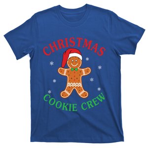 Christmas Santa Hat Gingerbread Cookie Crew Baking Team Cute Gift T-Shirt