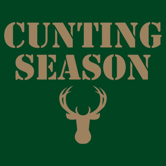 Cunting Season Hunting Season Deer Hunting Button