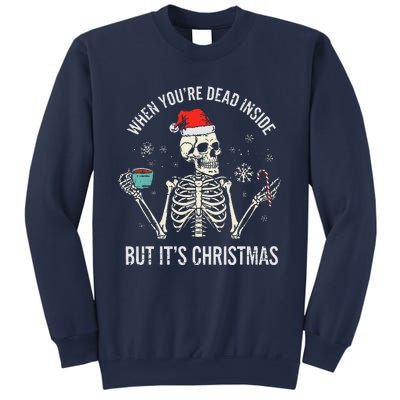 Christmas Skeleton Hot Chocolate Xmas Sweatshirt