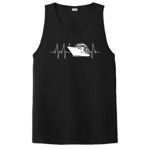 Cruise Ship Heartbeat Family Cruise Gift PosiCharge Competitor Tank