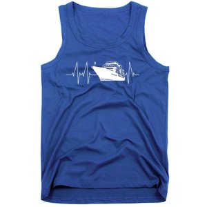 Cruise Ship Heartbeat Family Cruise Gift Tank Top