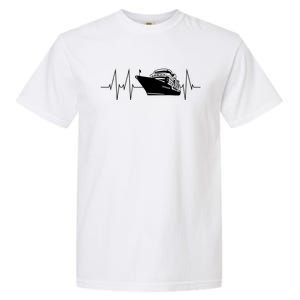 Cruise Ship Heartbeat Family Cruise Gift Garment-Dyed Heavyweight T-Shirt