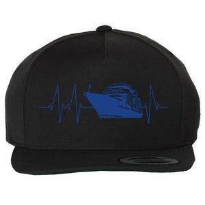 Cruise Ship Heartbeat Family Cruise Gift Wool Snapback Cap