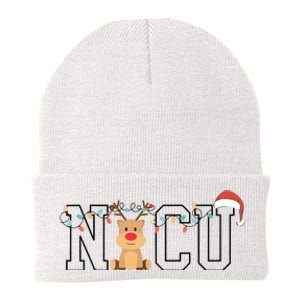 Cute Santa Hat Reindeer Christmas Light Xmas Nicu Nurse Knit Cap Winter Beanie