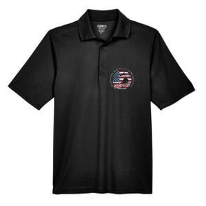 Celebrating Service Honoring Sacrifice Patriot Men's Origin Performance Pique Polo