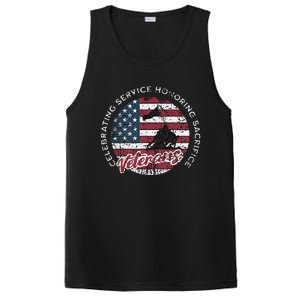 Celebrating Service Honoring Sacrifice Patriot PosiCharge Competitor Tank