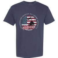 Celebrating Service Honoring Sacrifice Patriot Garment-Dyed Heavyweight T-Shirt