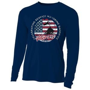 Celebrating Service Honoring Sacrifice Patriot Cooling Performance Long Sleeve Crew