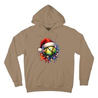 Christmas Softball Holiday Softball Player Xmas Hoodie