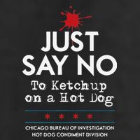 Chicago Style Hot Dog No Ketchup Adult Drive Performance Visor
