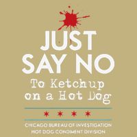 Chicago Style Hot Dog No Ketchup Cooling Performance Crew T-Shirt