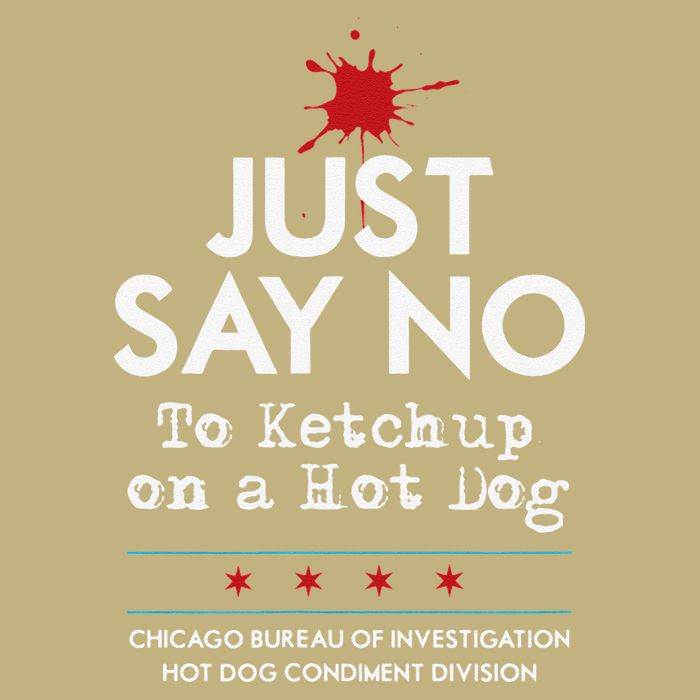 Chicago Style Hot Dog No Ketchup Cooling Performance Crew T-Shirt