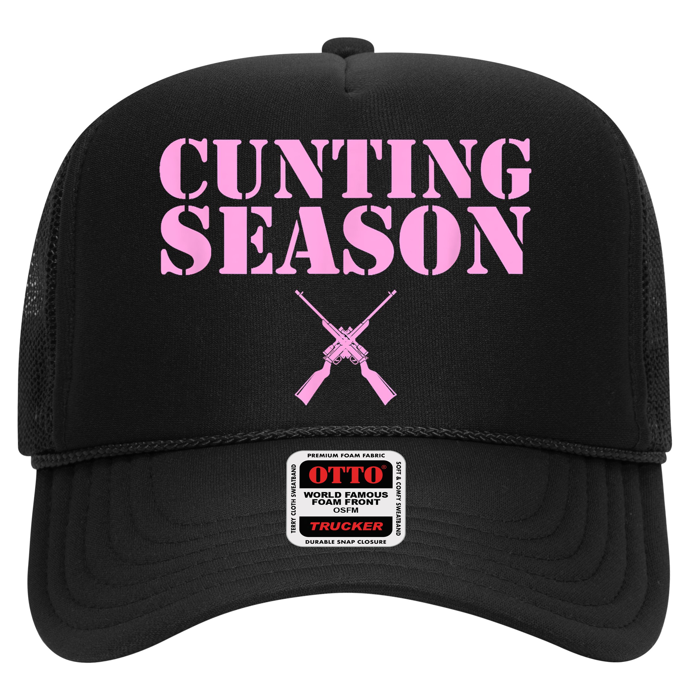 Cunting Season Hunting Counting Season Funny Hat