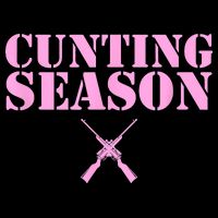 Cunting Season Hunting Counting Season Funny Toddler Hoodie
