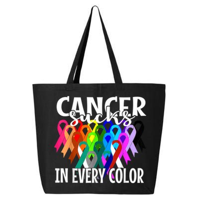 Cancer Sucks In Every Color Fighter Fight The Cancer 25L Jumbo Tote
