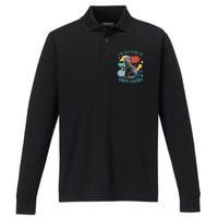 Chair Sniffer IM Just Here To Sniff Chairs Meme Humor Performance Long Sleeve Polo