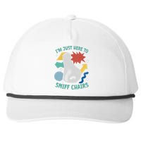 Chair Sniffer IM Just Here To Sniff Chairs Meme Humor Snapback Five-Panel Rope Hat